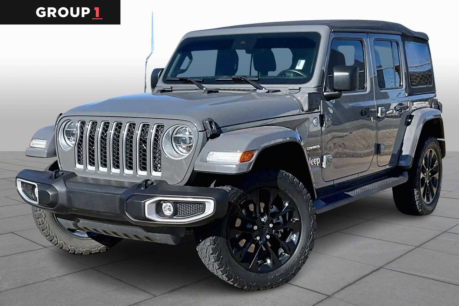 Used 2021 Jeep Wrangler Unlimited Sahara w/ Safety Group image 1