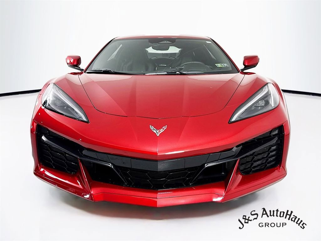 Used 2024 Chevrolet Corvette Z06 w/ Chrome Exterior Badge Package RWD image 48