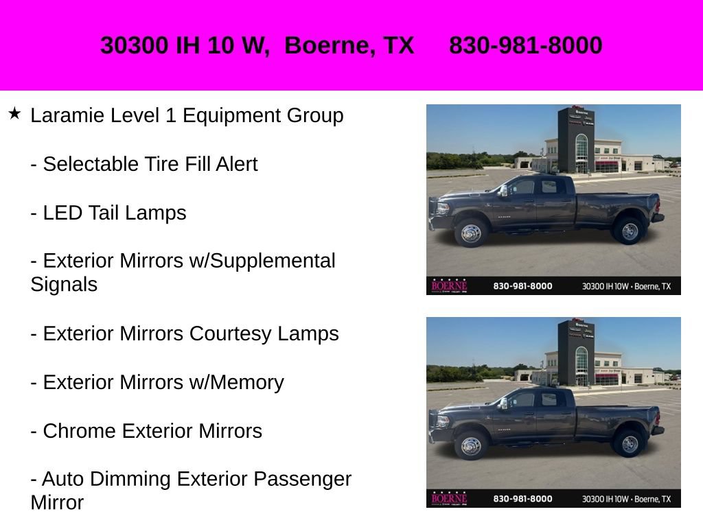 Used 2024 RAM 3500 Laramie w/ Towing Technology Group AWD/4WD image 20