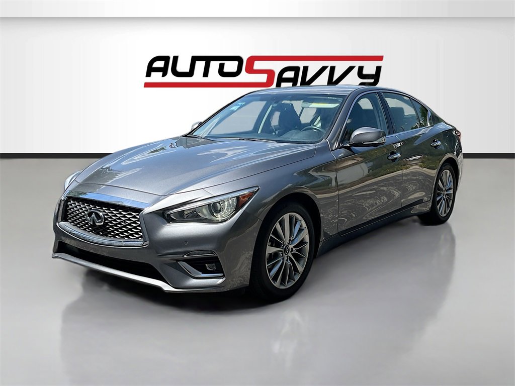 Used 2023 INFINITI Q50 Luxe w/ Cargo Package image 3