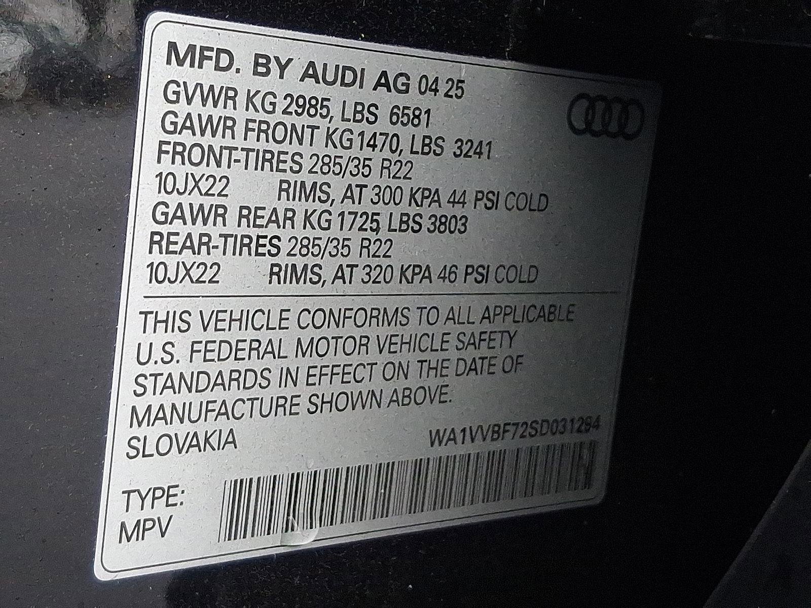 Certified 2025 Audi Q7 3.0T Prestige w/ Prestige Package image 27