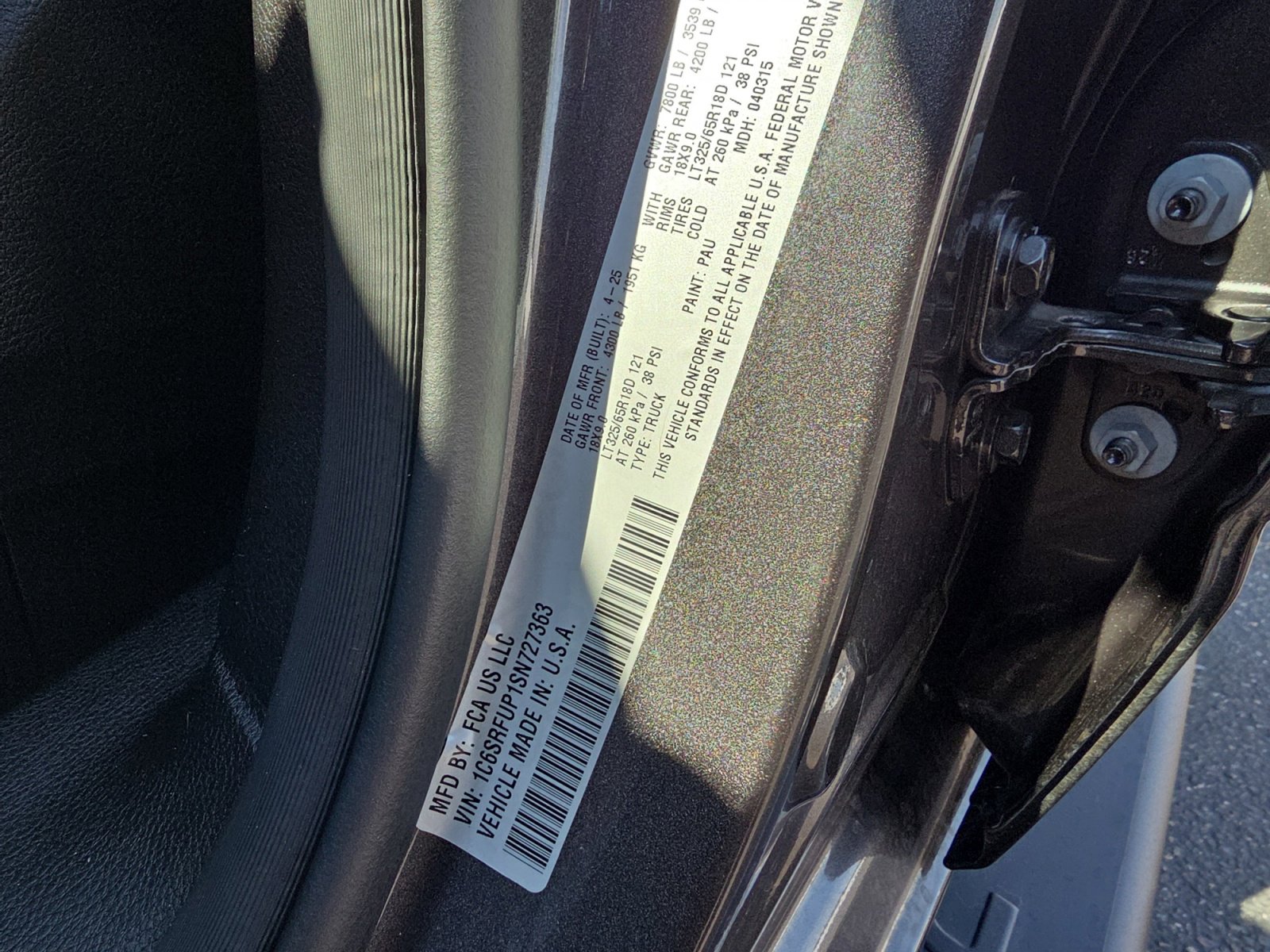 Used 2025 RAM 1500 RHO image 30