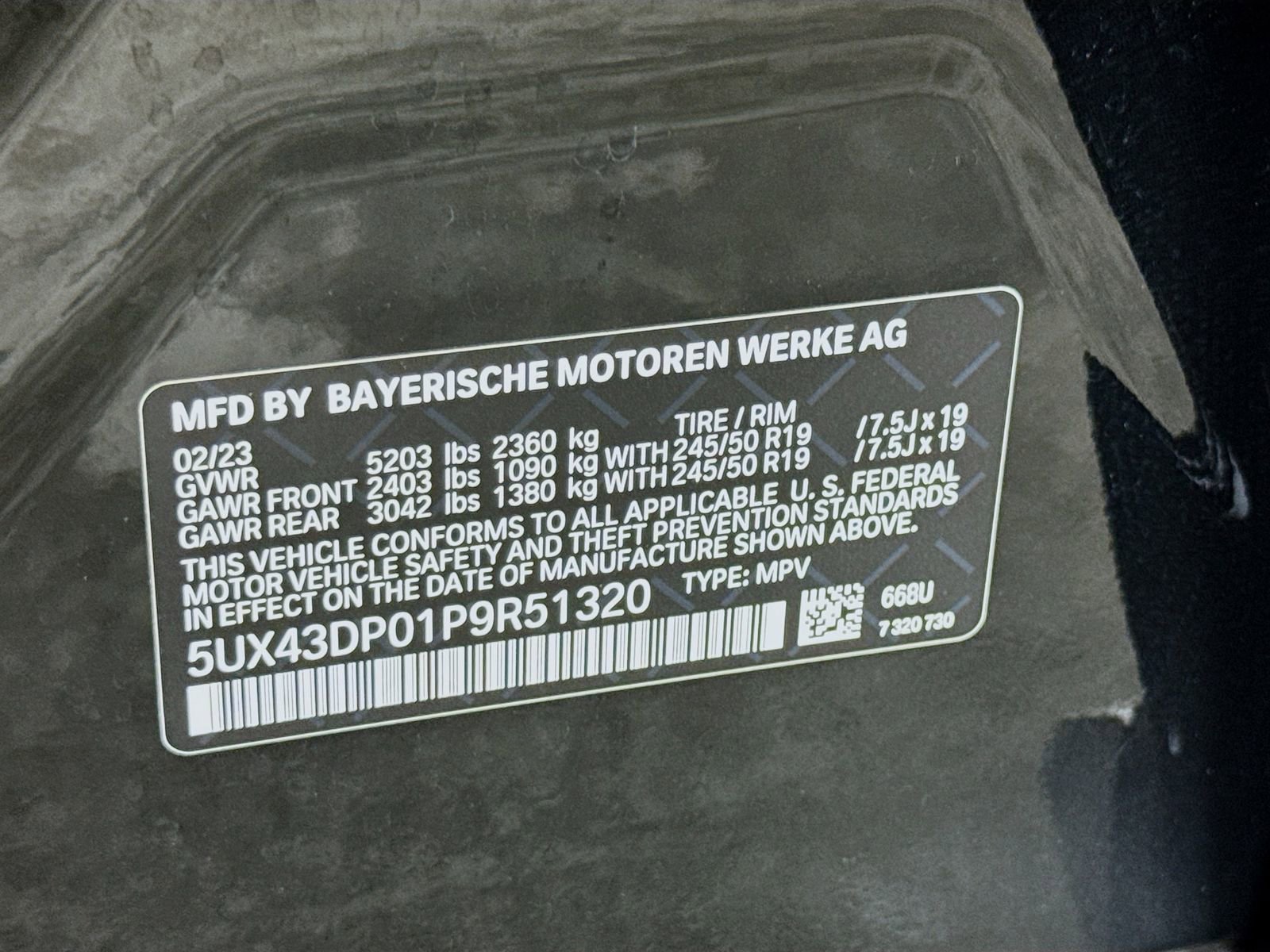 Certified 2023 BMW X3 sDrive30i w/ Convenience Package image 33