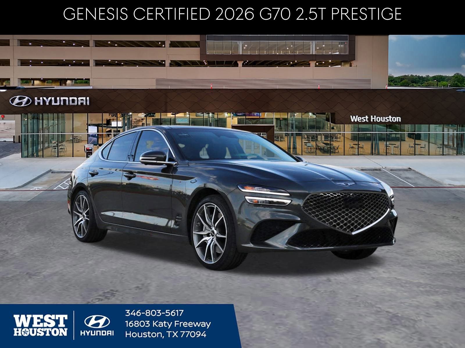 Used 2026 Genesis G70 2.5T Prestige