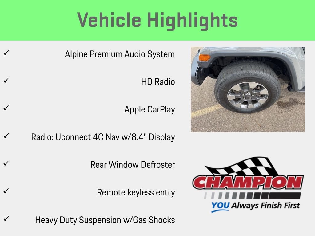 Used 2021 Jeep Wrangler Unlimited Sahara w/ Uconnect 4C Nav & Sound Group image 12