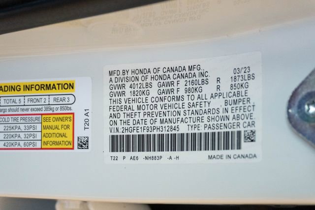 Used 2023 Honda Civic Touring image 34