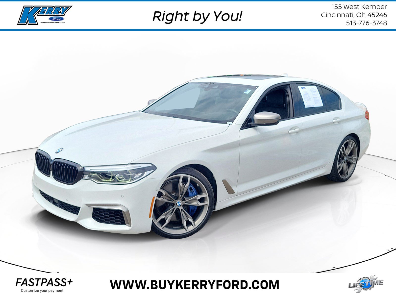 Used 2020 BMW M550i xDrive w/ Executive Package AWD/4WD image 1