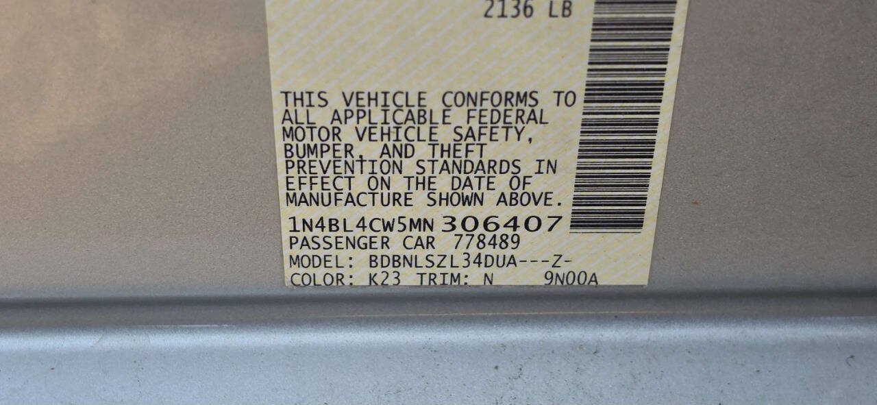 Used 2021 Nissan Altima 2.5 SR AWD/4WD image 10