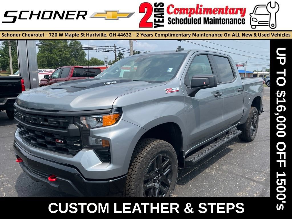 New 2026 Chevrolet Silverado 1500 Custom Trail Boss AWD/4WD image 1