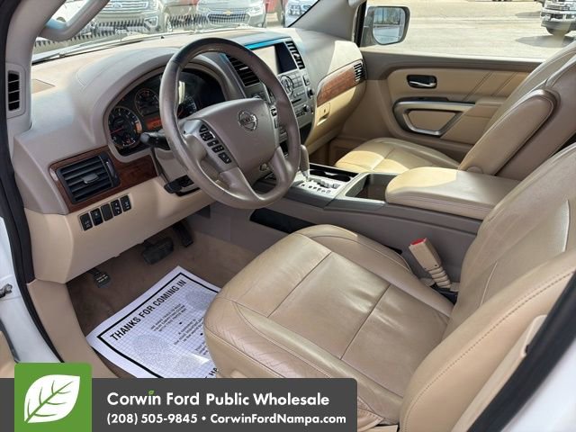 Used 2015 Nissan Armada Platinum w/ 2nd Row Captain Seat Package image 13
