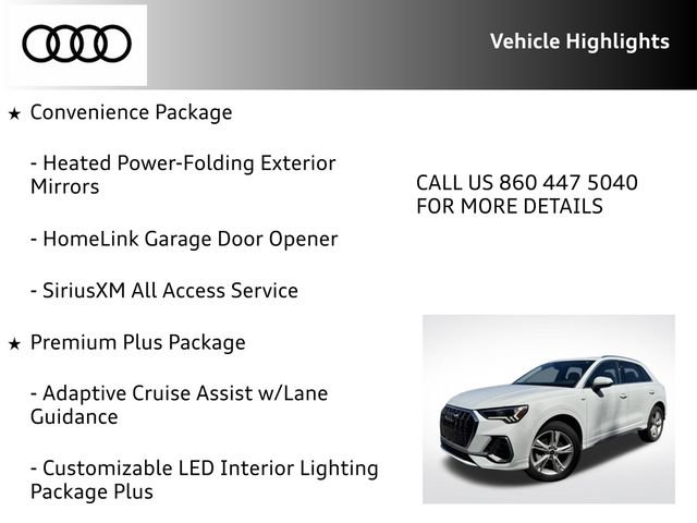 Certified 2022 Audi Q3 2.0T Premium Plus w/ Premium Plus Package AWD/4WD image 24