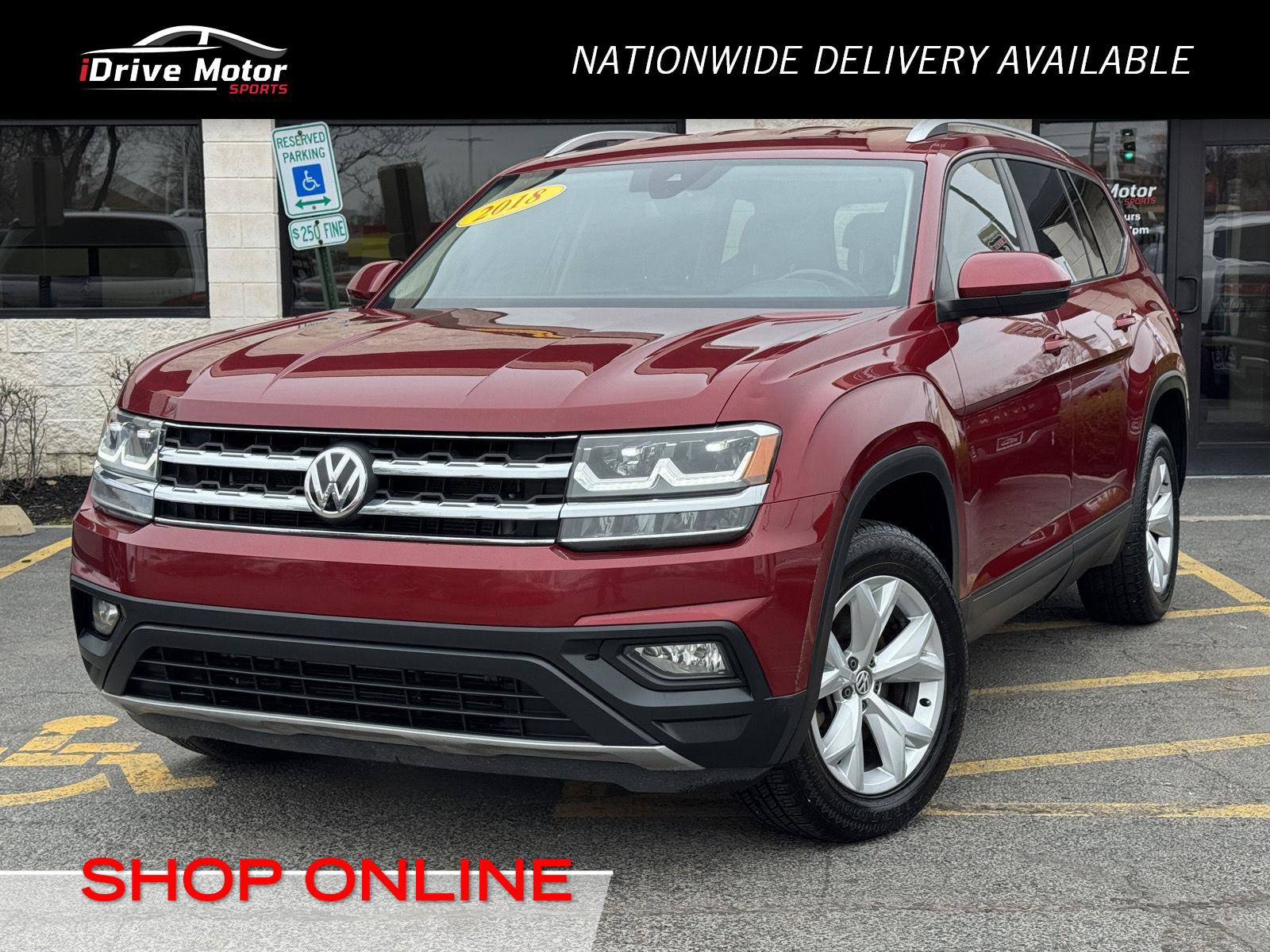 Used 2018 Volkswagen Atlas SE image 1