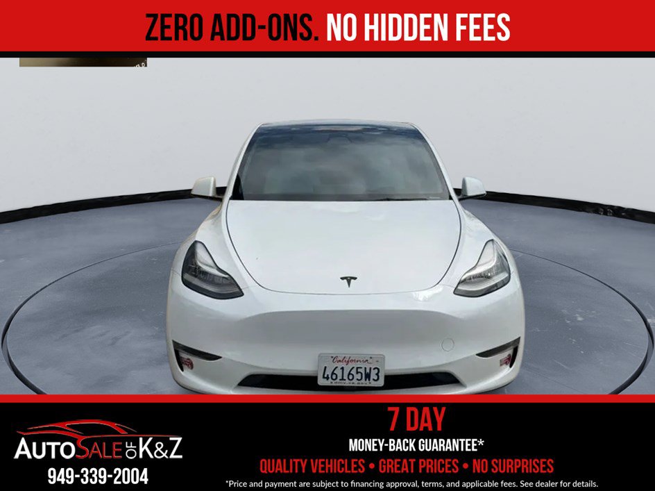 Used 2021 Tesla Model Y Long Range AWD/4WD image 2