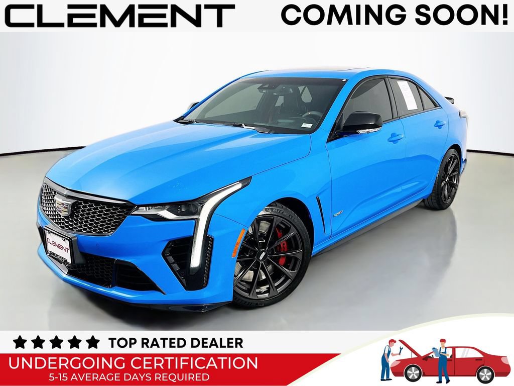 Used 2023 Cadillac CT4 V Blackwing w/ Driver Assist Package RWD image 1