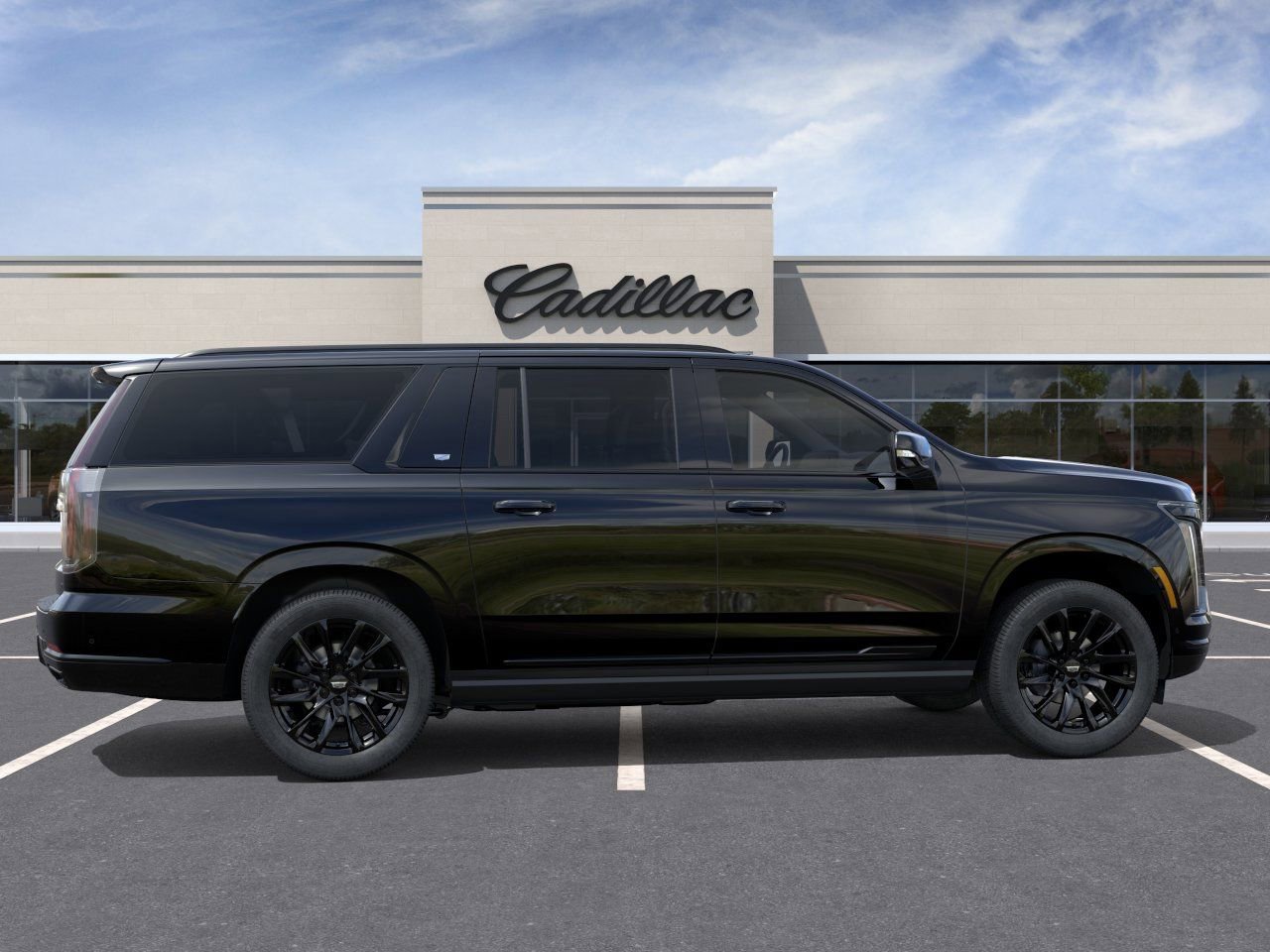 New 2026 Cadillac Escalade ESV Sport w/ LPO, ONYX Package AWD/4WD image 5