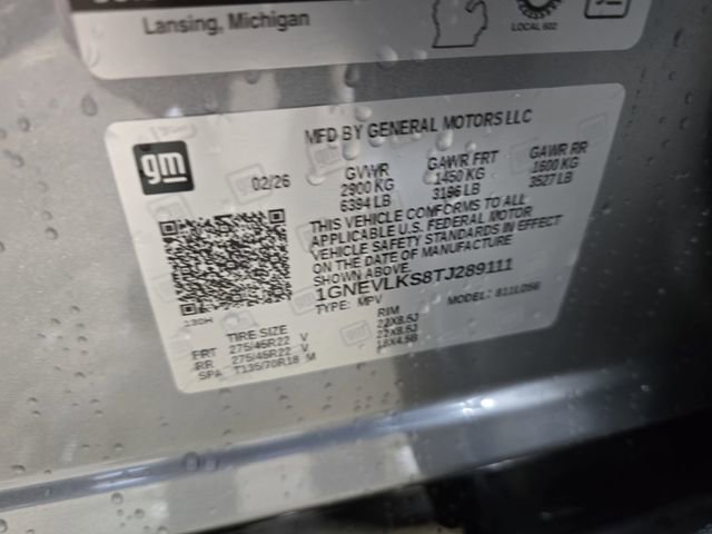 New 2026 Chevrolet Traverse RS w/ LPO, Floor Liner Package image 37