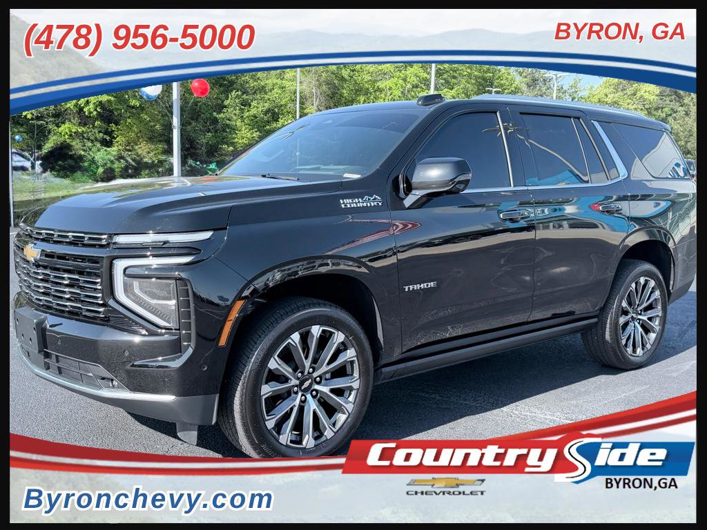 Used 2026 Chevrolet Tahoe High Country RWD image 1