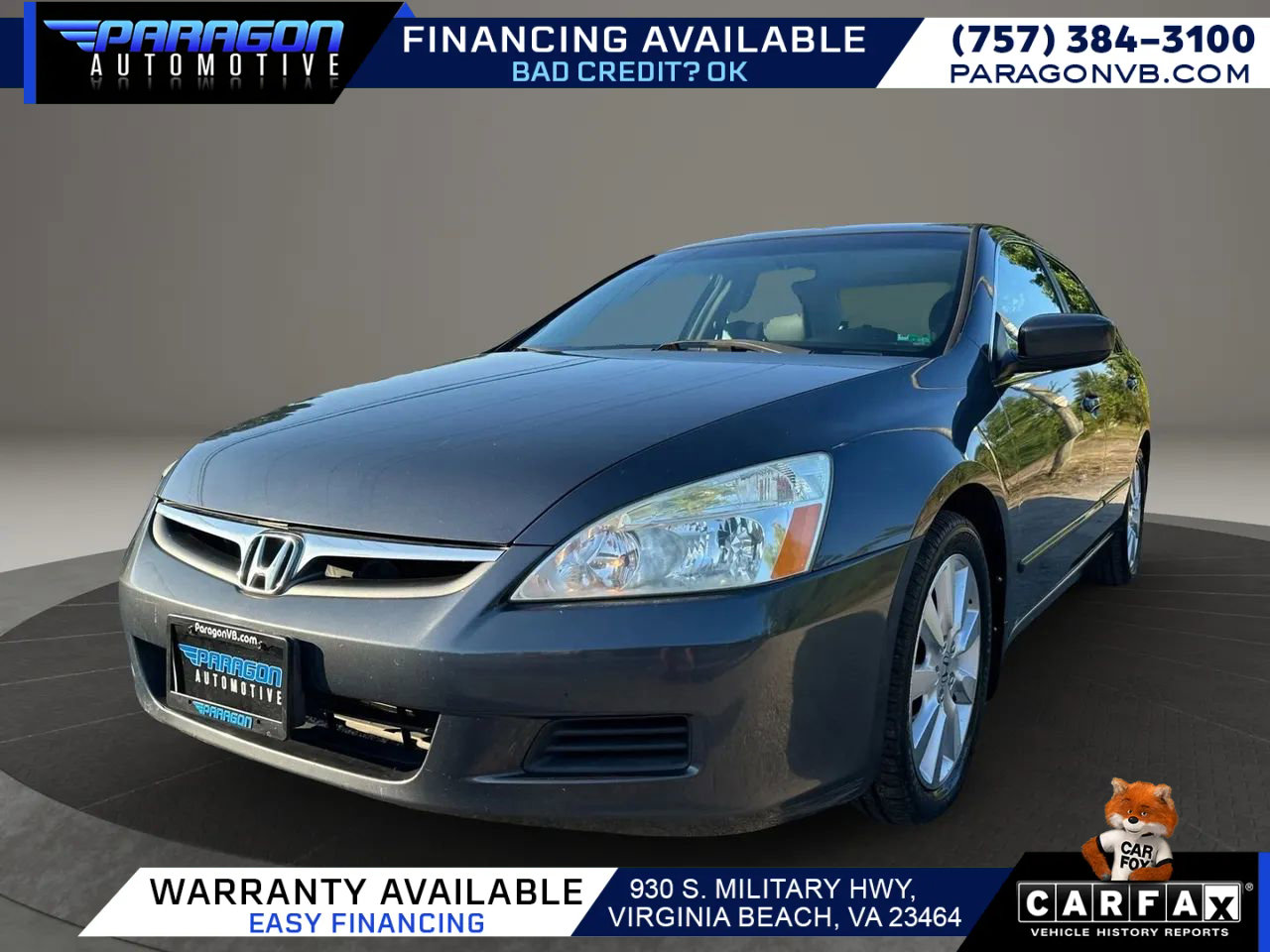 Used 2007 Honda Accord EX-L