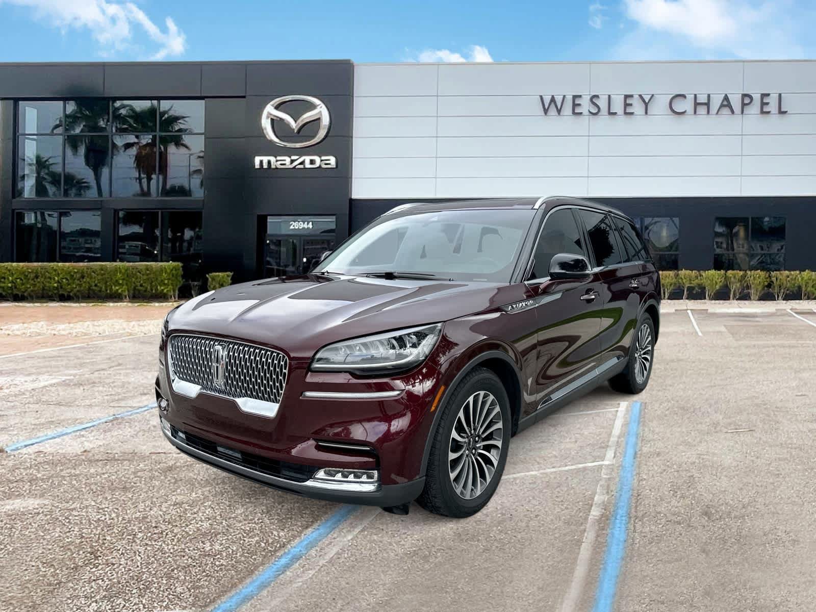 Used 2021 Lincoln Aviator Reserve w/ Class IV Trailer Tow Package RWD image 1