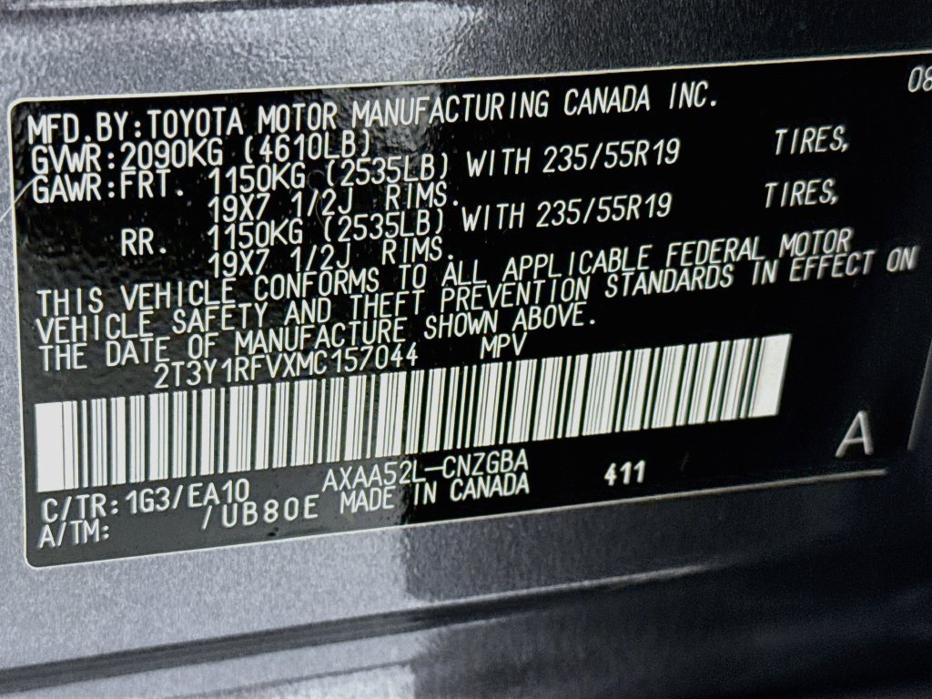 Used 2021 Toyota RAV4 Limited FWD image 34