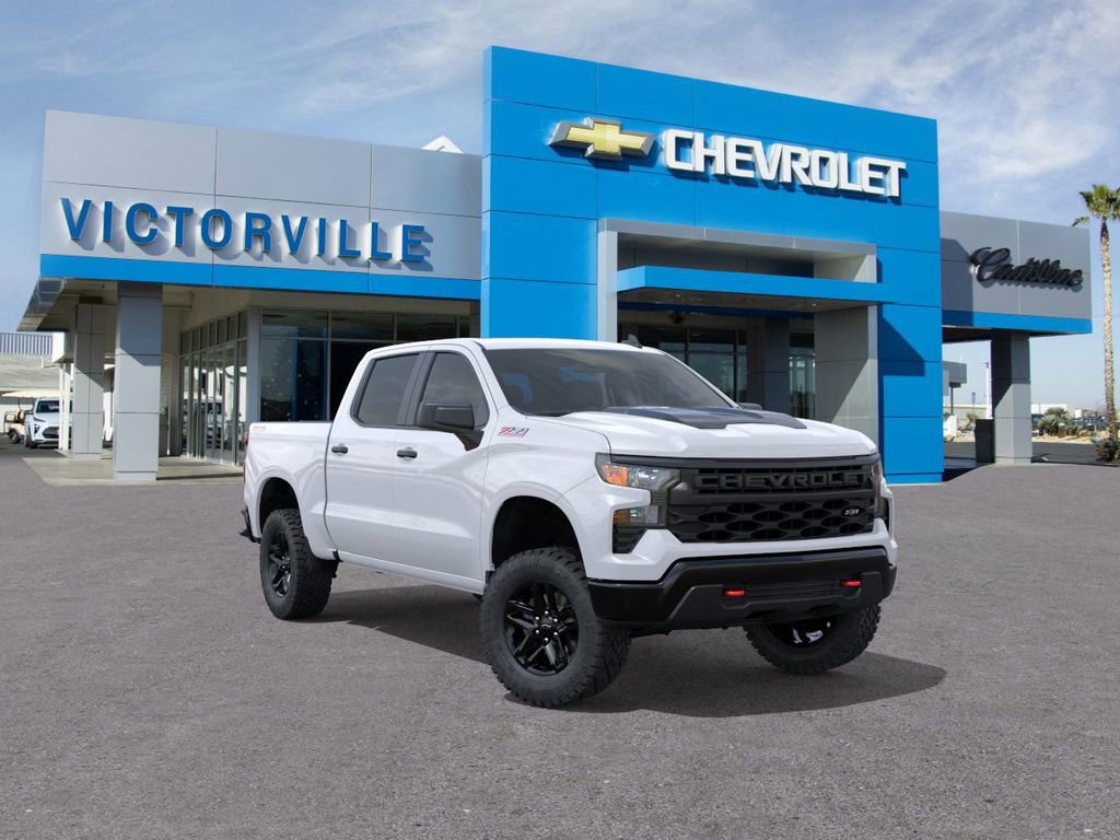 New 2026 Chevrolet Silverado 1500 Custom Trail Boss w/ LPO, Dark Essentials Package