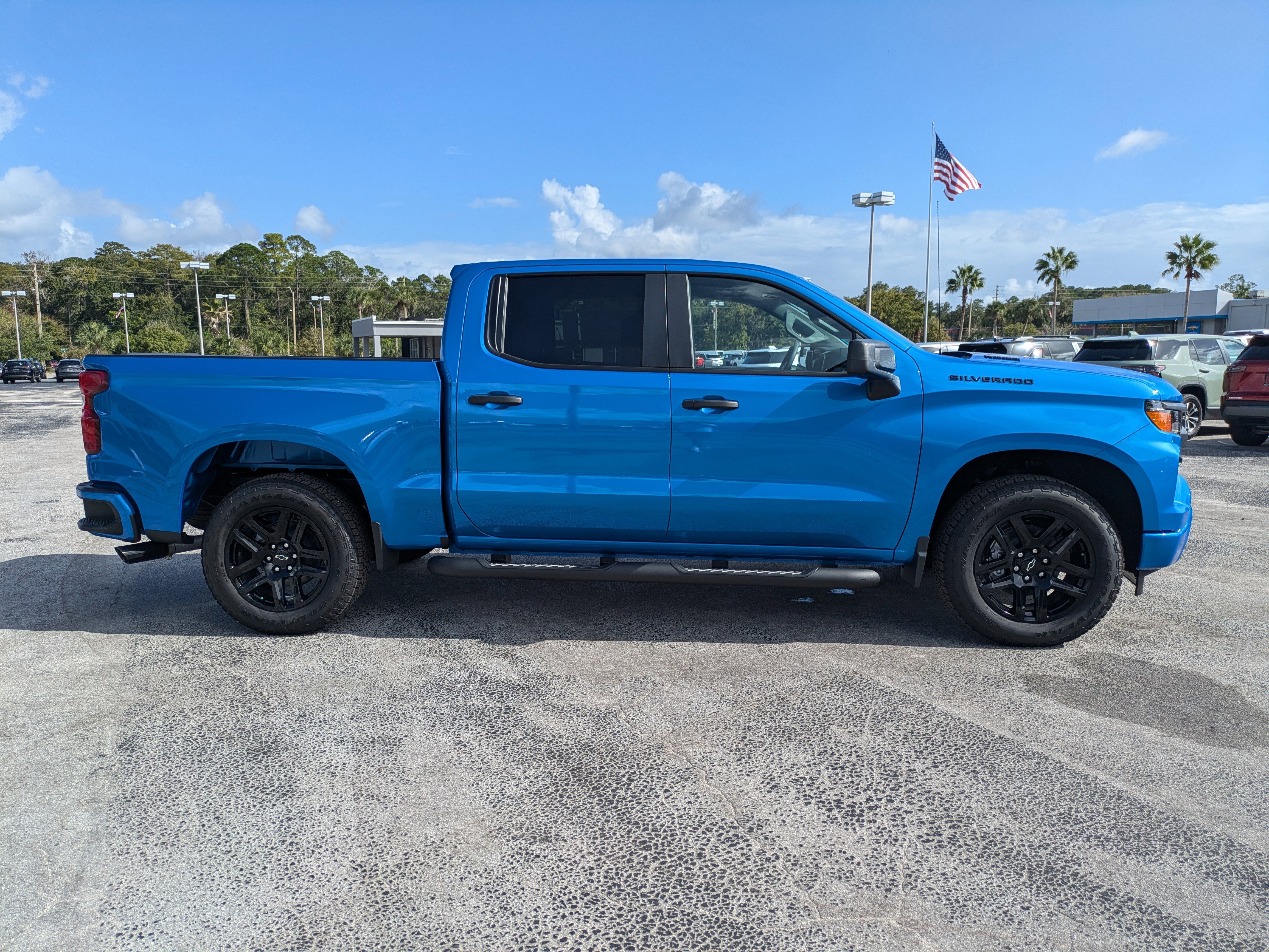 New 2026 Chevrolet Silverado 1500 Custom w/ Turbomax Blackout Package image 3