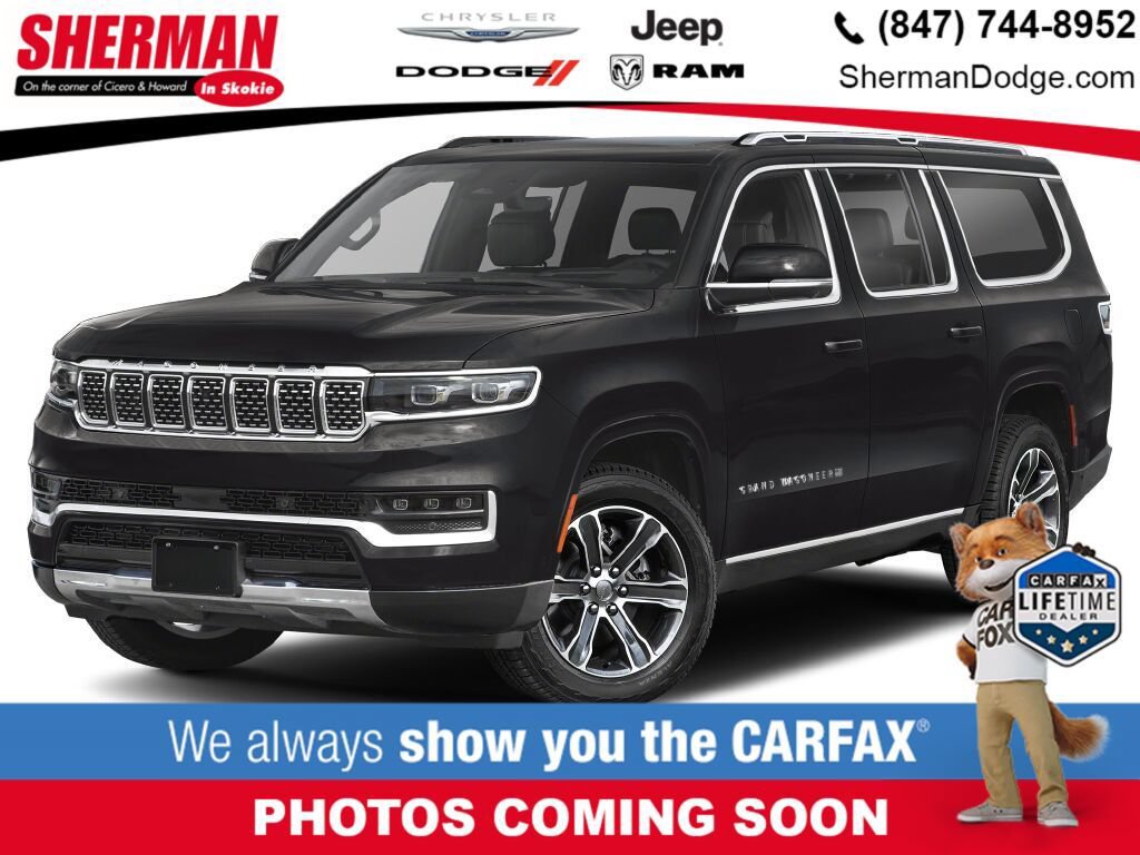 Used 2025 Jeep Grand Wagoneer L Series III w/ Rear Seat Video Group 1 AWD/4WD video 1