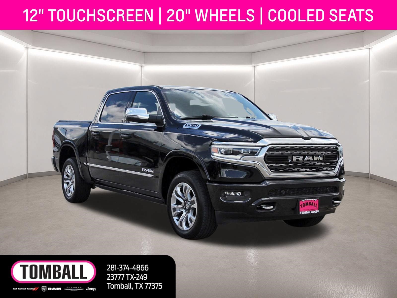 Used 2023 RAM 1500 Limited w/ Body Color Bumper Group AWD/4WD video 1