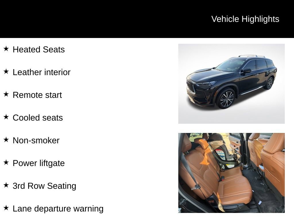 Used 2023 INFINITI QX60 Sensory w/ Vision Package image 2