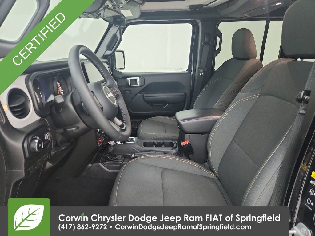 Certified 2025 Jeep Wrangler Unlimited Sport AWD/4WD image 19