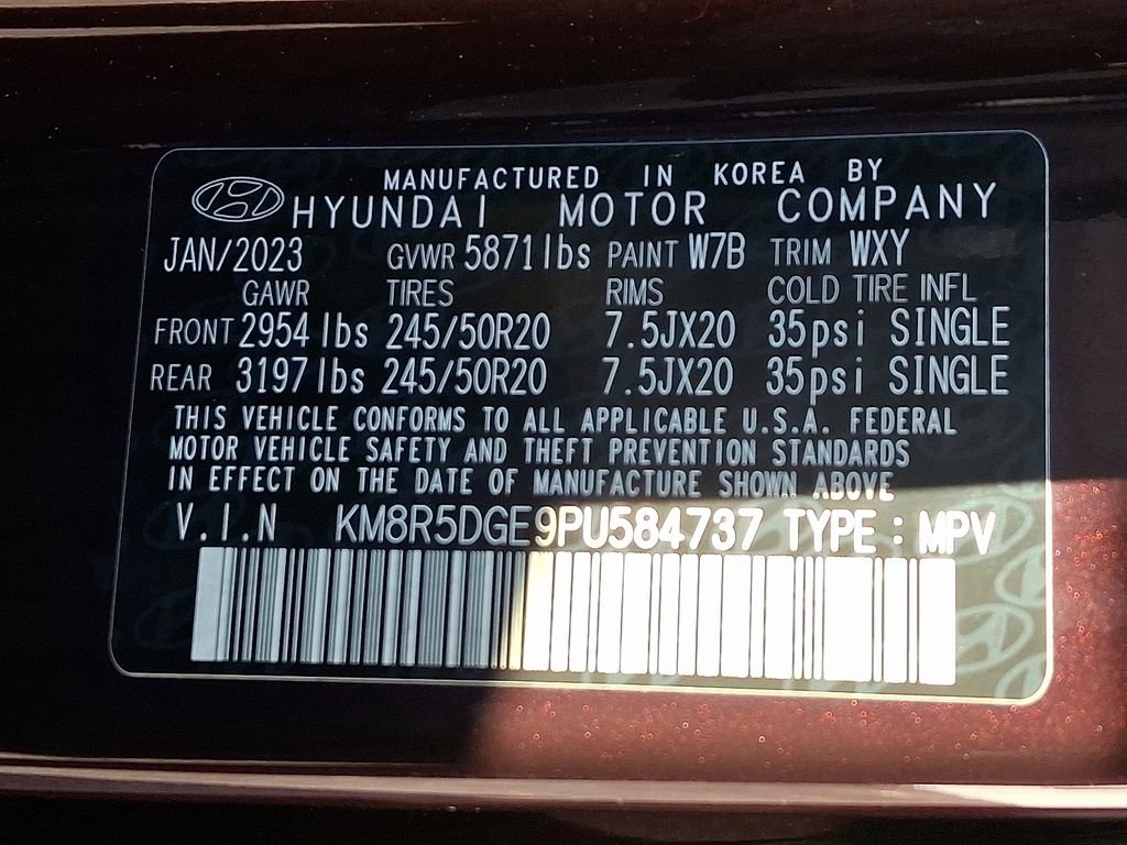 Used 2023 Hyundai Palisade Limited image 30