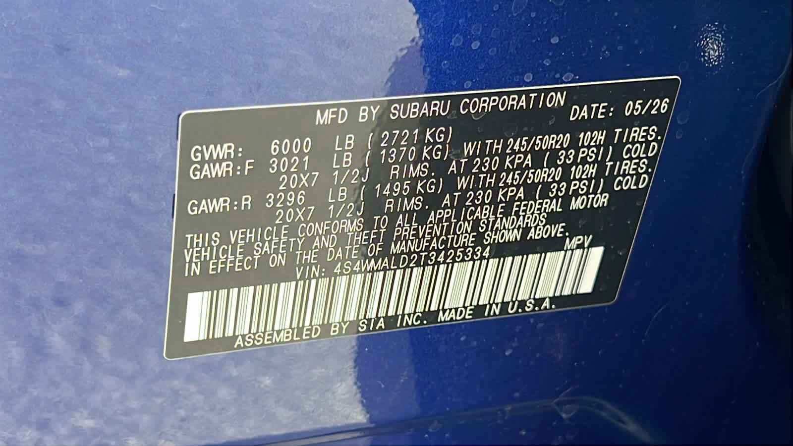 New 2026 Subaru Ascent Bronze Edition AWD/4WD image 30