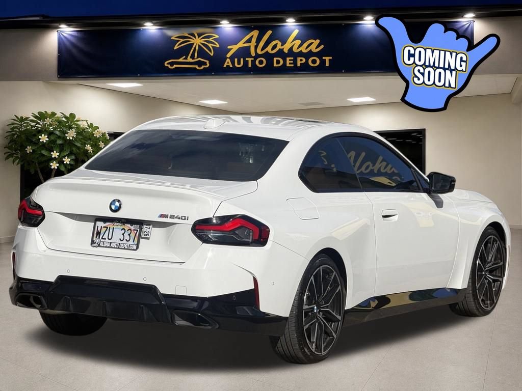 Used 2024 BMW M240i Coupe w/ Parking Assistance Package RWD image 5