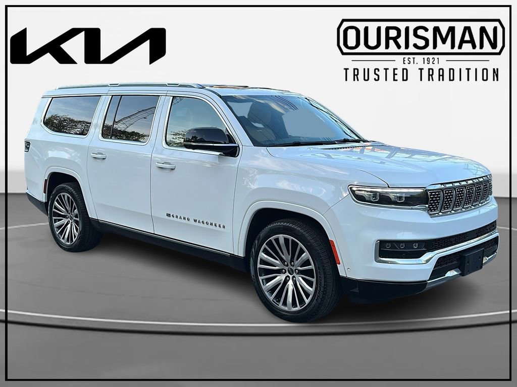 Used 2023 Jeep Grand Wagoneer L Series III w/ Rear Seat Video Group 1 AWD/4WD image 1
