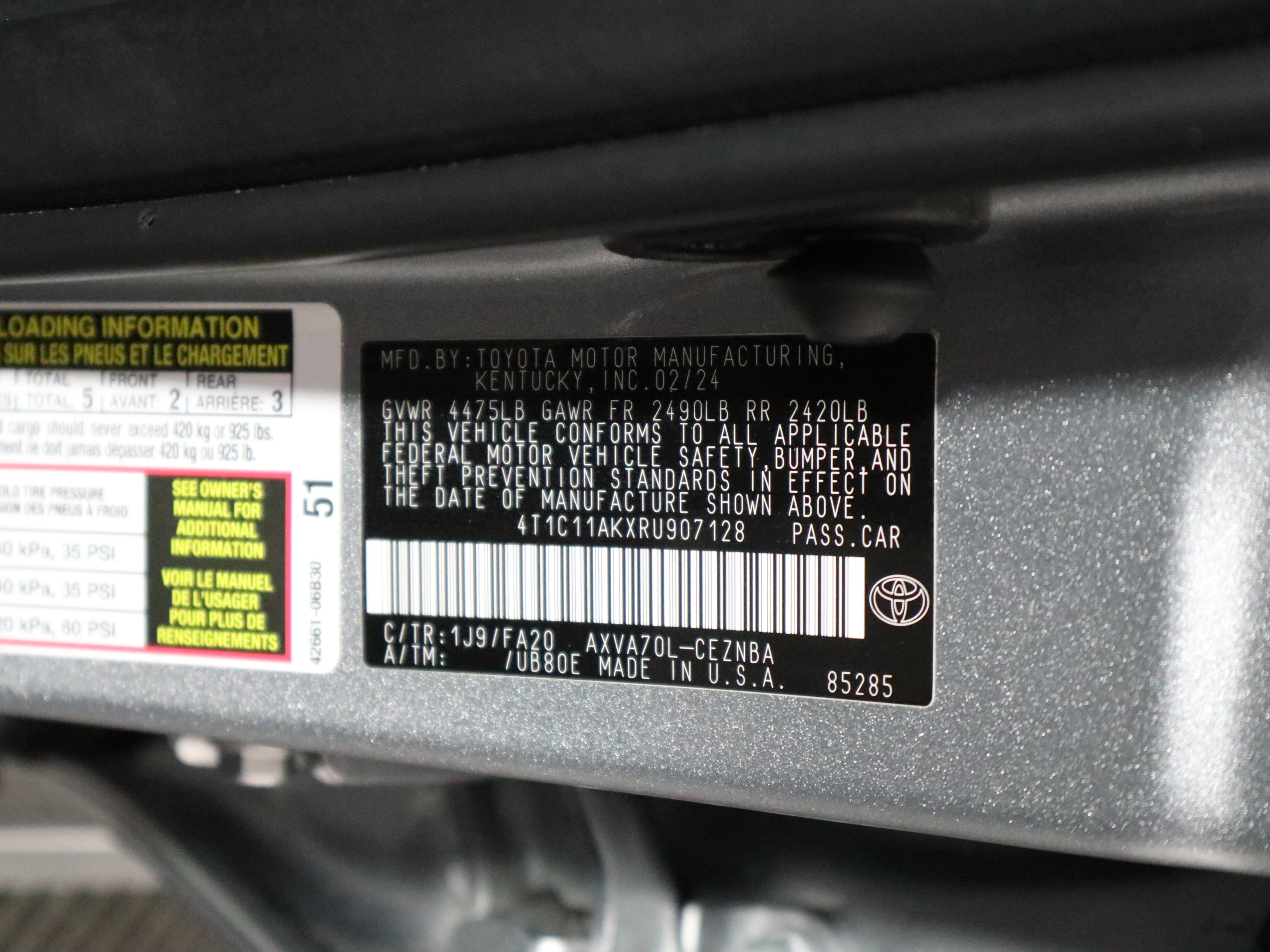 Used 2024 Toyota Camry LE image 36