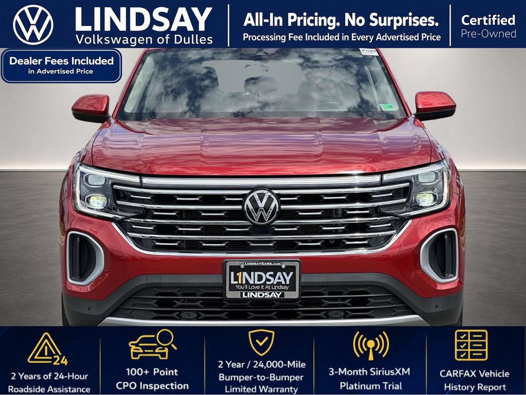 Used 2024 Volkswagen Atlas SEL AWD/4WD image 3