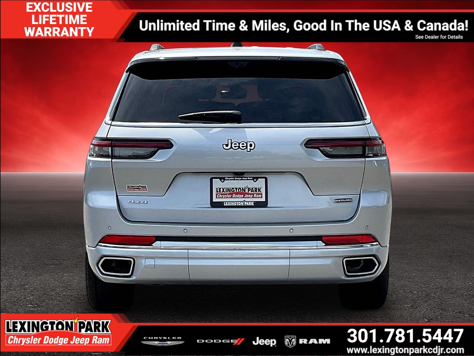 New 2025 Jeep Grand Cherokee L Overland w/ Luxury Tech Group IV AWD/4WD image 4