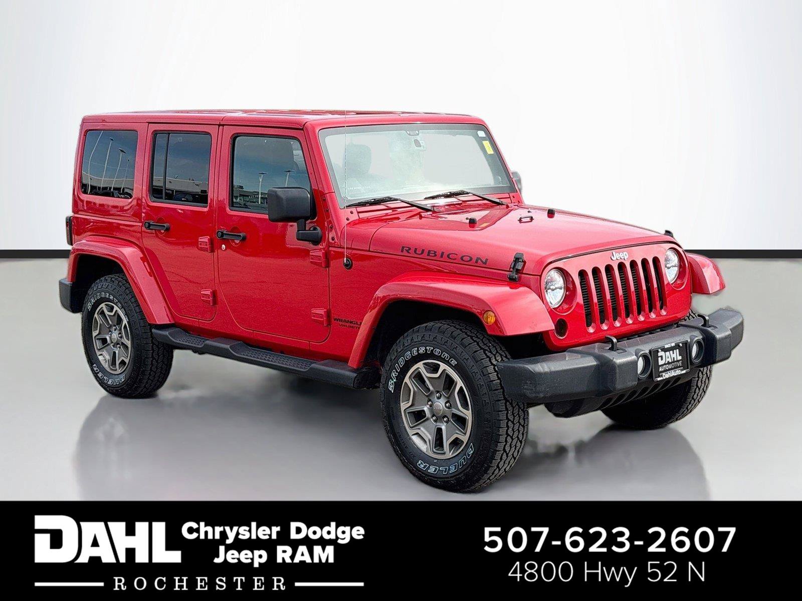 Used 2014 Jeep Wrangler Unlimited Rubicon w/ Dual Top Group AWD/4WD image 1