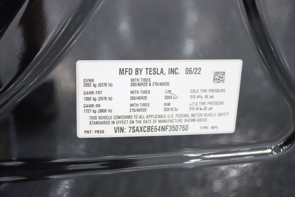 Used 2022 Tesla Model X Plaid AWD/4WD image 40