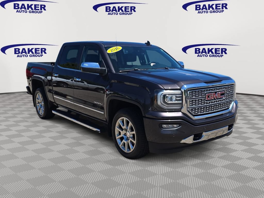 Used 2016 GMC Sierra 1500 Denali w/ Enhanced Driver Alert Package AWD/4WD image 3