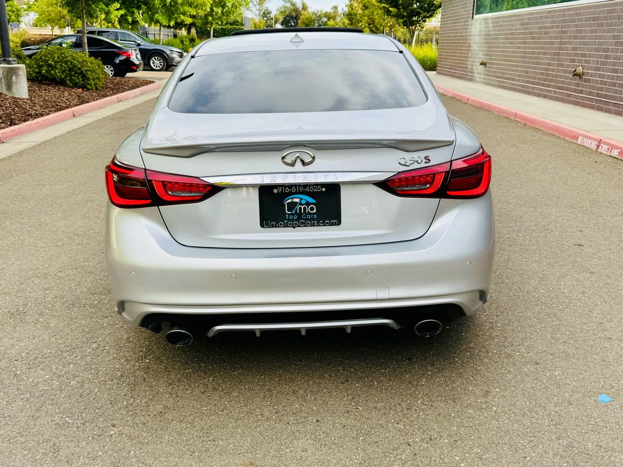 Used 2019 INFINITI Q50 Red Sport 400 RWD image 9
