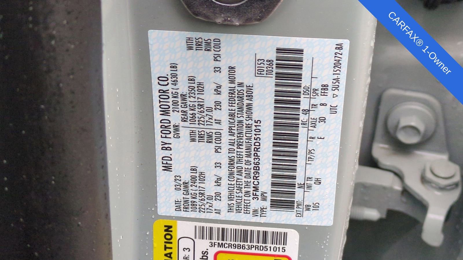 Used 2023 Ford Bronco Sport Big Bend w/ Convenience Package image 41