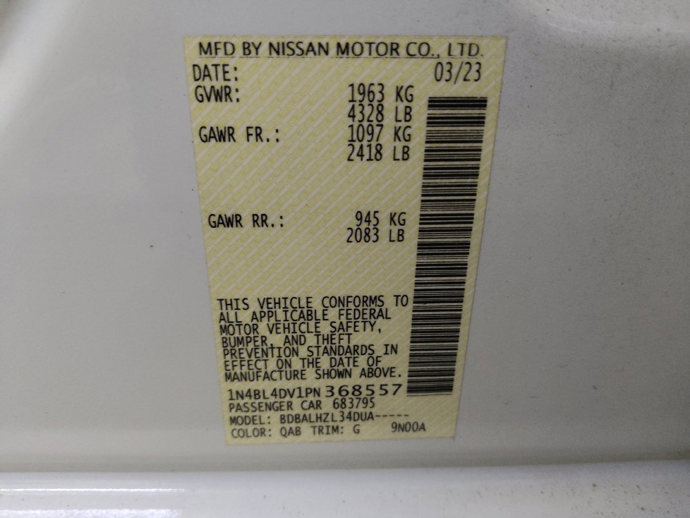 Used 2023 Nissan Altima 2.5 SV image 33