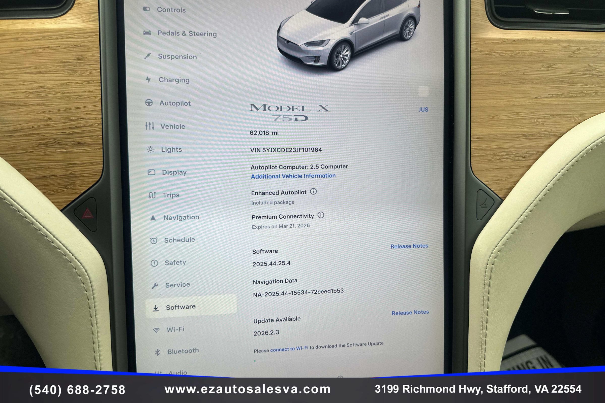 Used 2018 Tesla Model X 75D AWD/4WD image 30