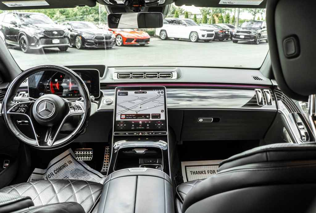 Used 2021 Mercedes-Benz S 580 4MATIC Sedan w/ AMG Line image 7