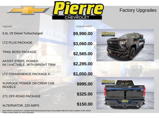 New 2026 Chevrolet Silverado 3500 LTZ w/ LTZ Plus Package AWD/4WD image 13