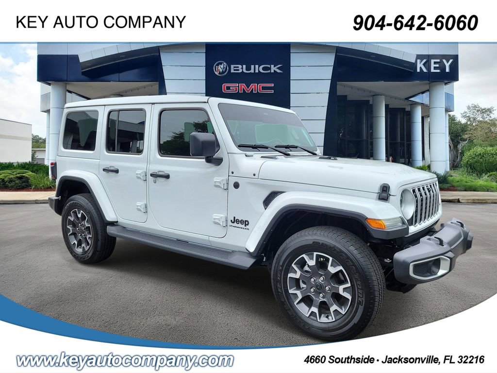 Used 2025 Jeep Wrangler Unlimited Sahara AWD/4WD image 1