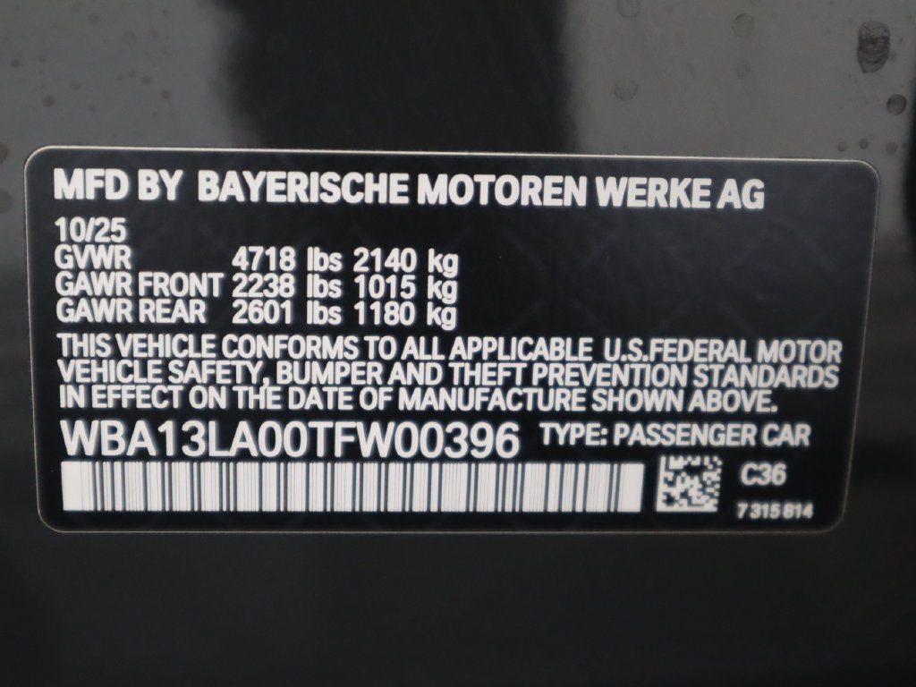 Certified 2026 BMW 330i Sedan w/ M Sport Package RWD image 35