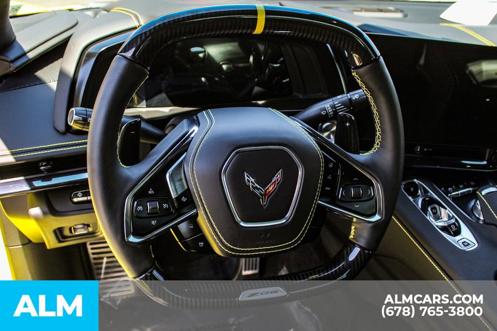 Used 2024 Chevrolet Corvette Z06 w/ Stealth Interior Trim Package RWD image 22