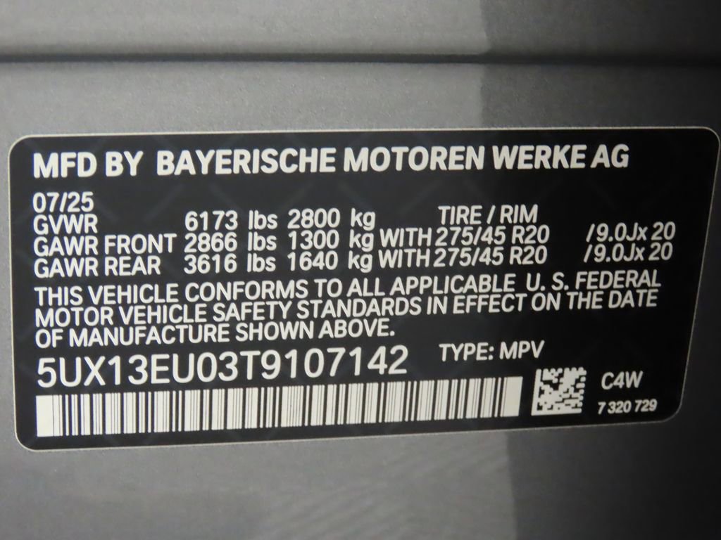 Certified 2026 BMW X5 sDrive40i w/ Parking Assistance Package RWD image 33